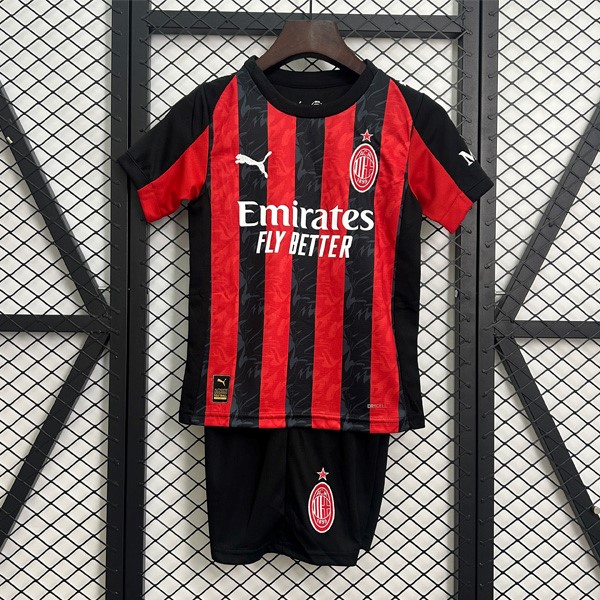 Camiseta AC Milan Primera equipo Niño 2025-26